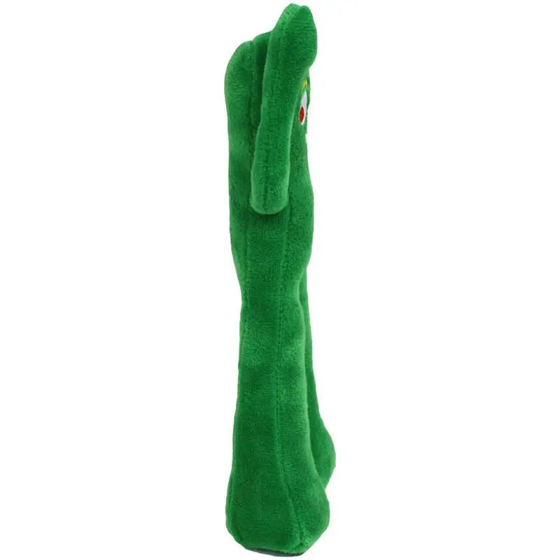 Gumby Plush Dog Toy with Squeaker for Puppy Small Medium Dogs Soft Cuddle Chew Fetch Play Non Aggressive Chewers Pet Supplies