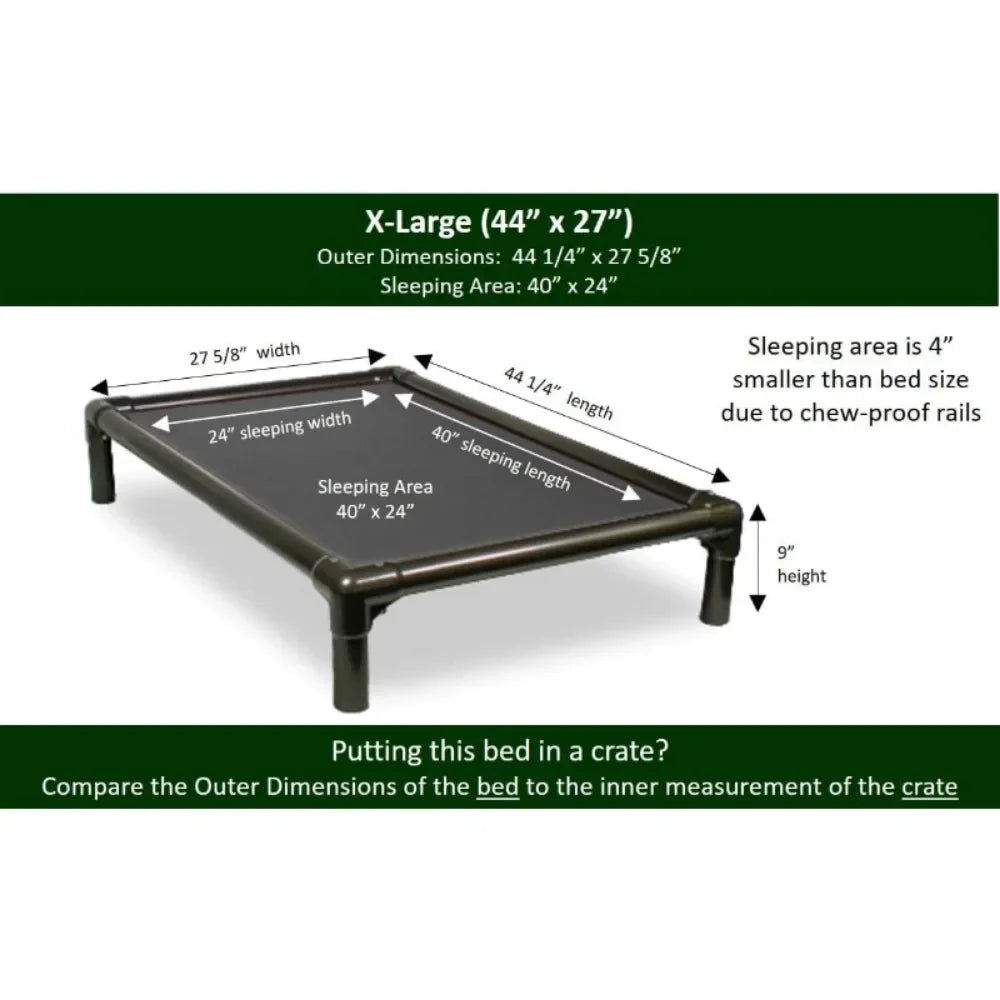 Chewproof Dog Bed -Ballistic Nylon