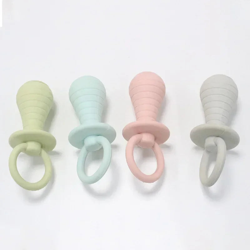 Pet Pacifier Rubber Toys for Newborn Dogs Cat Chew Toys Puppy Kitty Products Dog Games Sound Squeaker