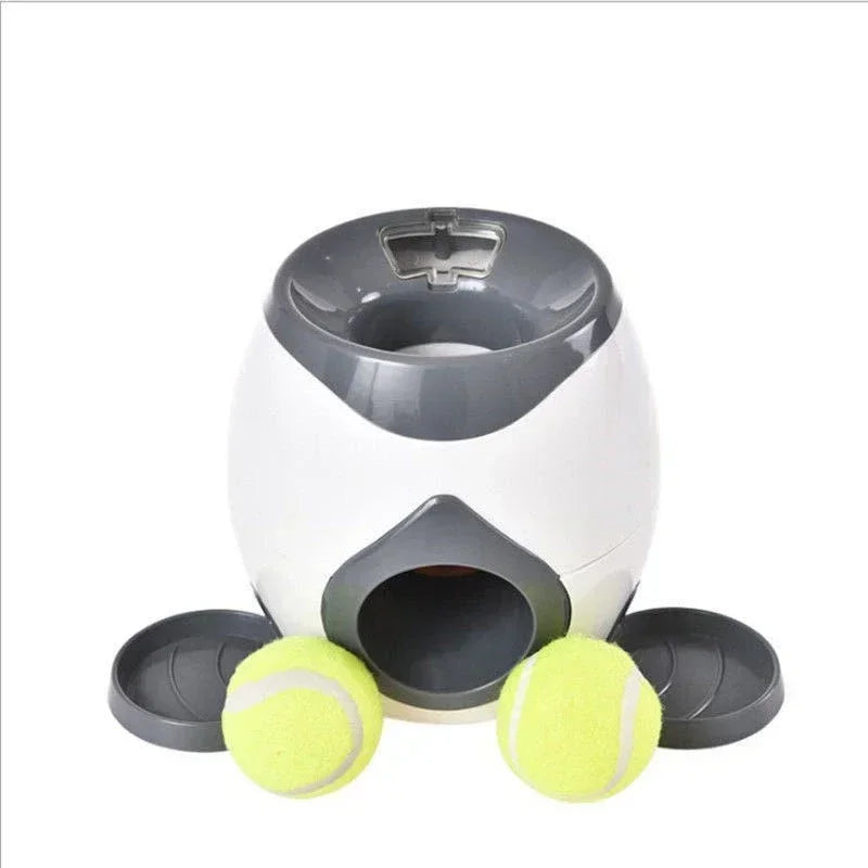 Pet Tennis Food Reward Machine Interactive Ball Launcher Training Slow Food Toys Suitable for Cats and Dogs Toy